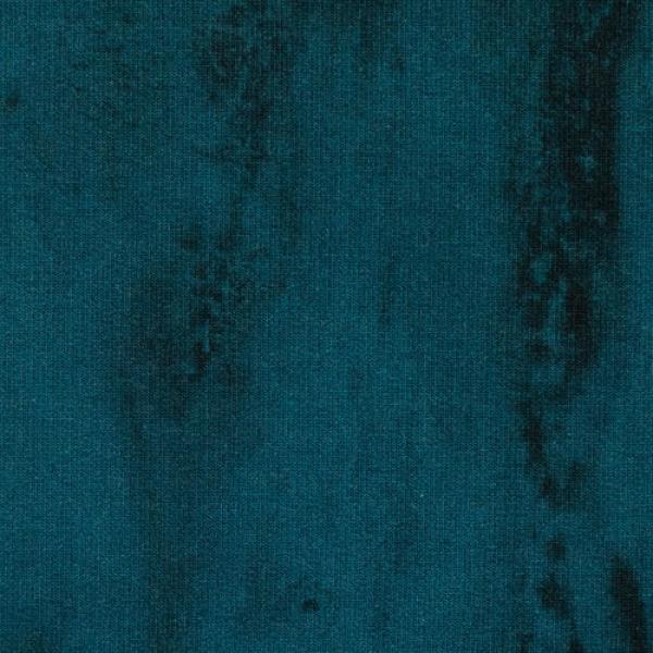 Sweat angeraut mit gemalter Eiswand-Textur in Petrol
